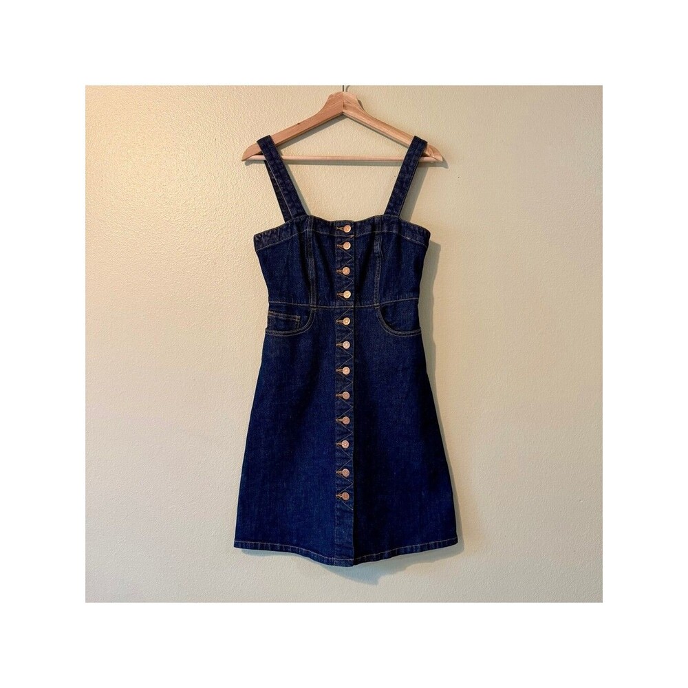 Madewell Women's Darkwash Denim Mini Dress XS